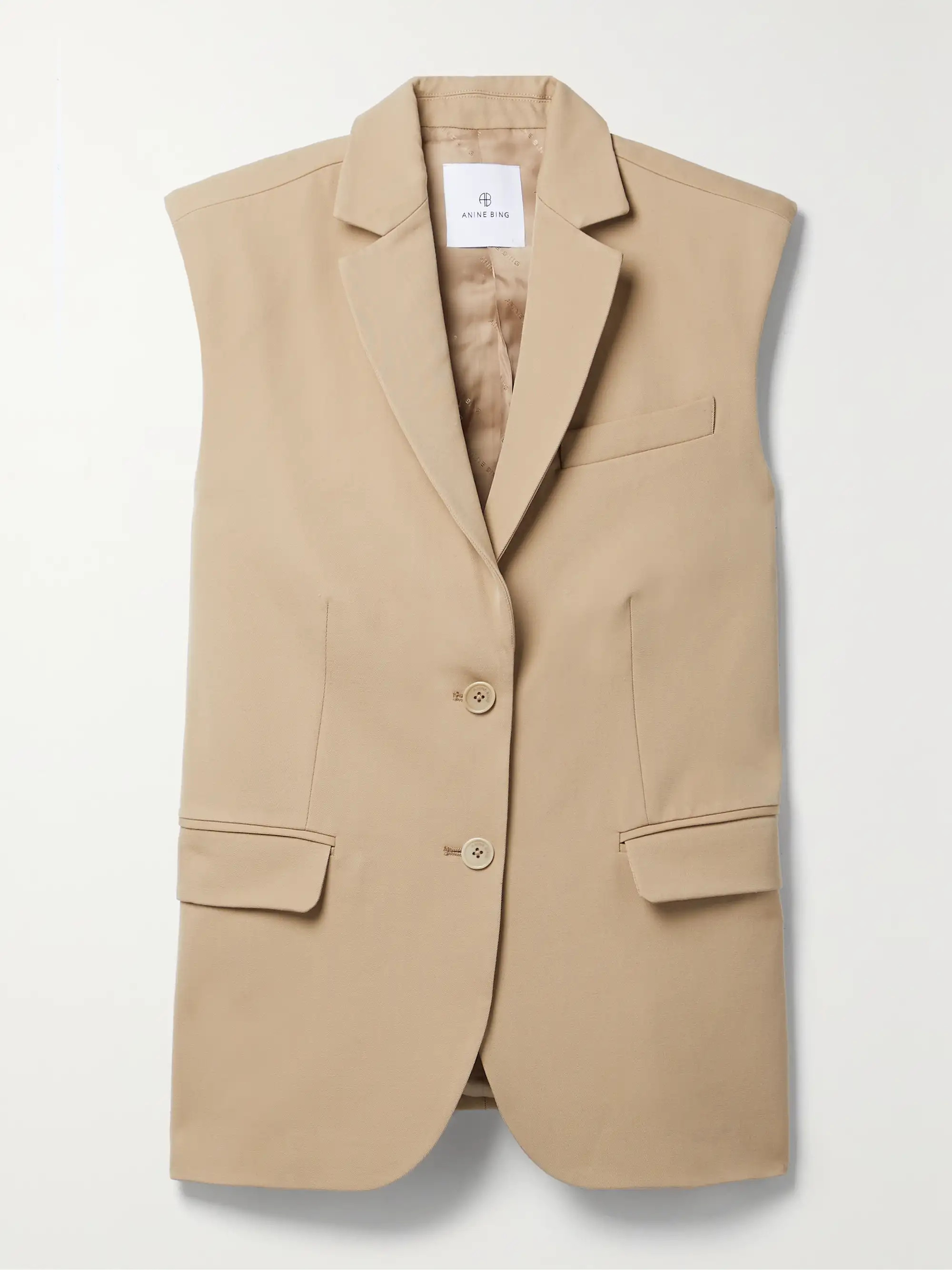 Tay wool-twill vest | NET-A-PORTER APAC