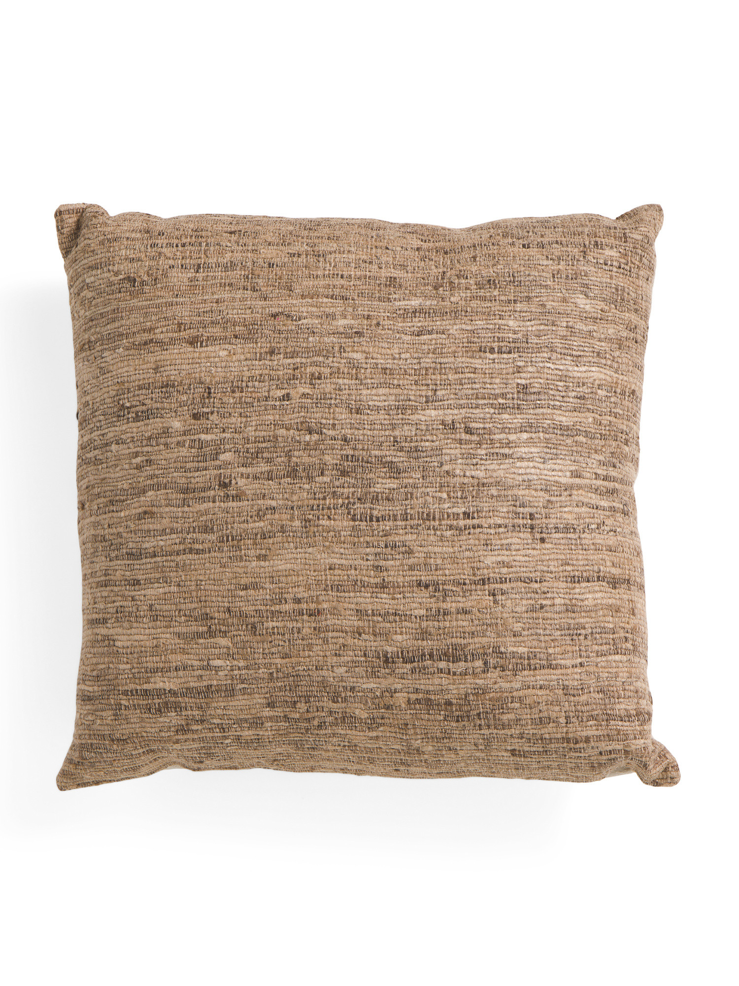 20x20 Natural Homespun And Silk Pillow | Home | T.J.Maxx | TJ Maxx
