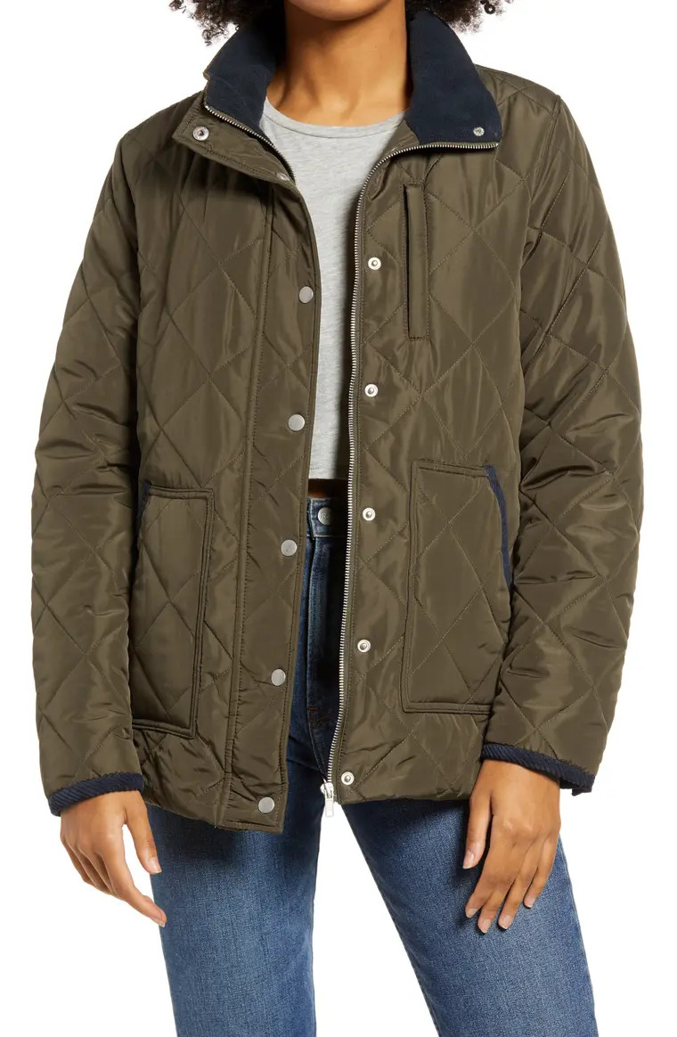 Quilted Field Coat | Nordstrom
