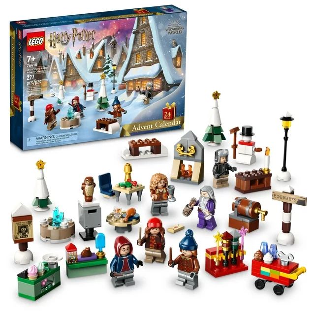 LEGO Harry Potter 2023 Advent Calendar 76418 Christmas Countdown Playset with Daily Suprises, Dis... | Walmart (US)