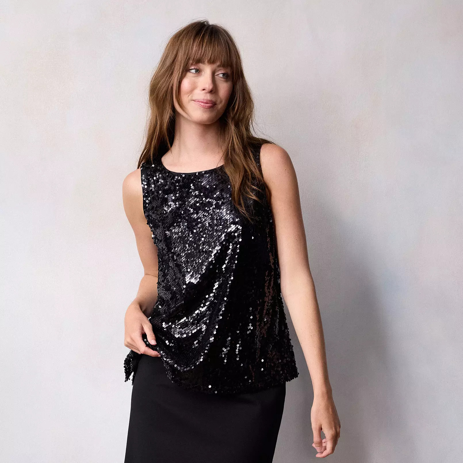 Women's LC Lauren Conrad Scoop Neck Tank Top | Kohl's