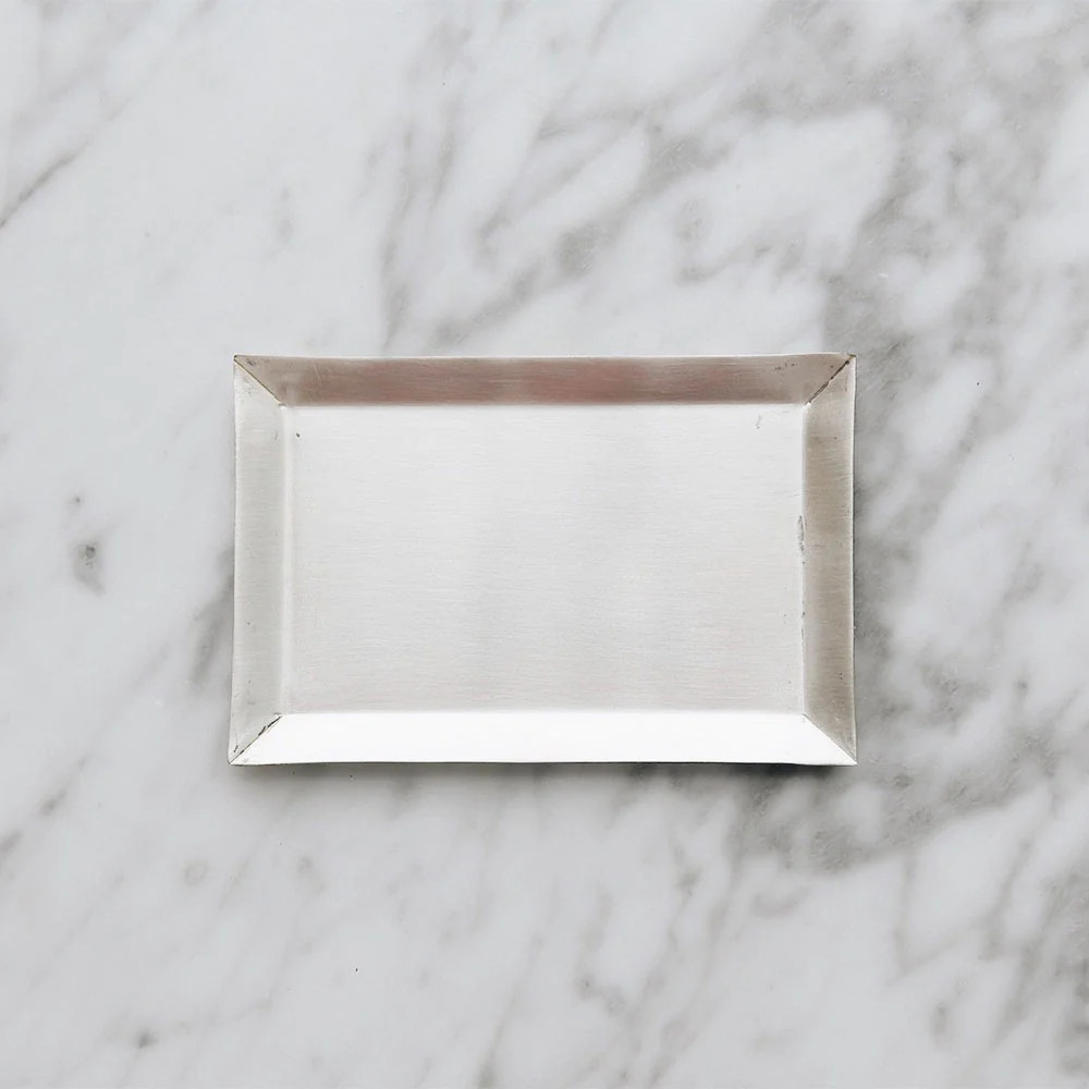 Silver Plated Dish - Rectangle, Small | Roan Iris