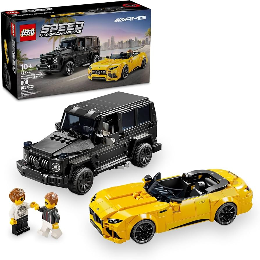 LEGO Speed Champions Mercedes-AMG G 63 & Mercedes-AMG SL 63 F1 Toy Car, Formula 1 Vehicle Set for... | Amazon (US)