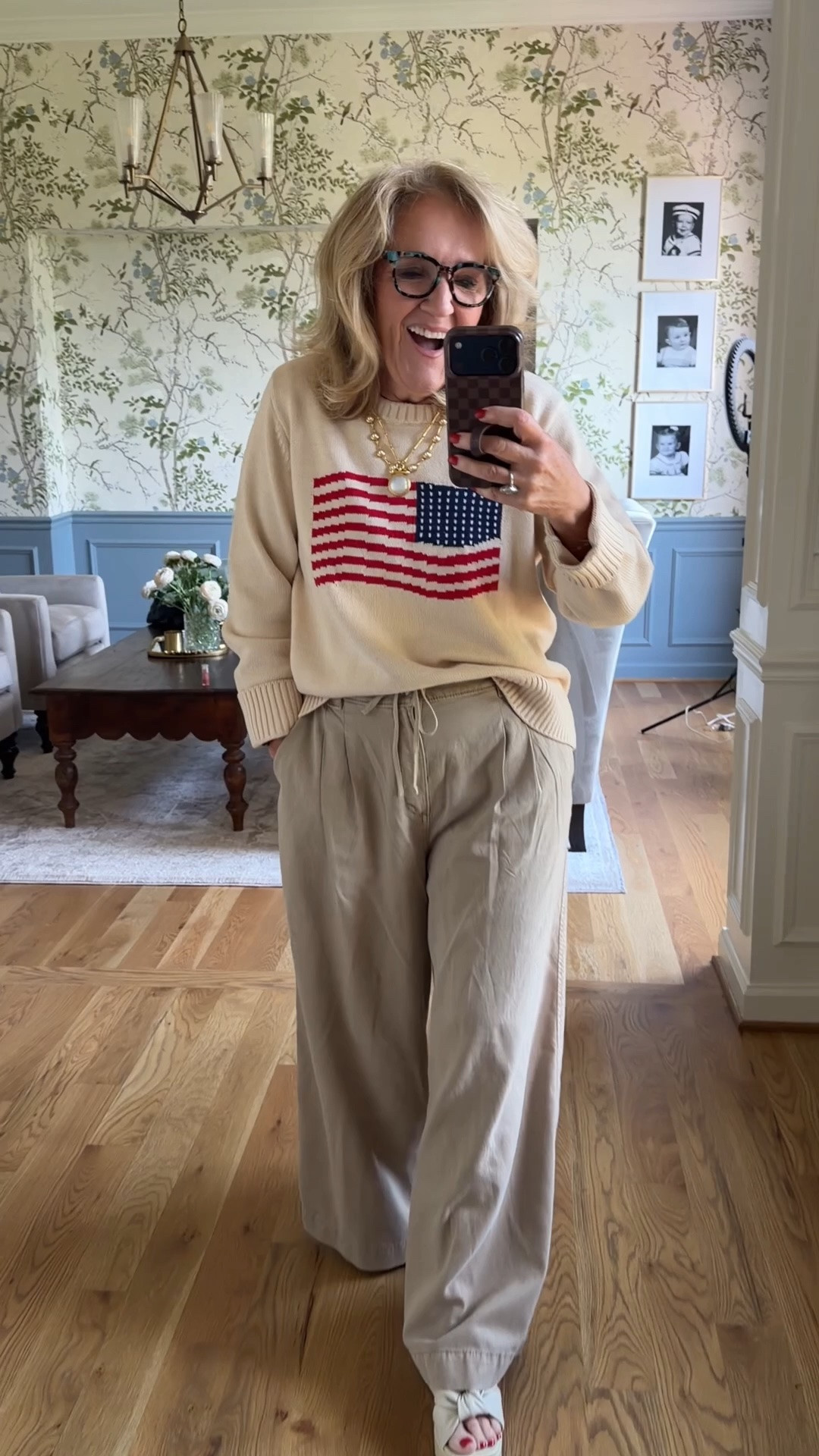 Julie Vos sample sale ends! Sweater medium 15% off code NANETTE15
Pants 8/29 reg I need a heel with them they do come in a petite, but I didn’t get them

Work from home business casual

#LTKSaleAlert #LTKOver40 #LTKootd

#LTKSaleAlert