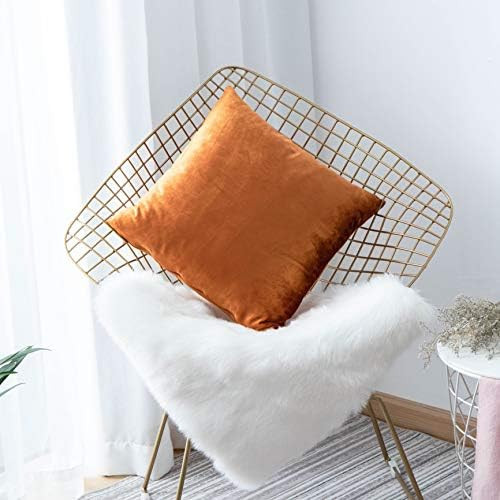 Home Brilliant Velvet Europe Pillow Sham Large Cushion Cover Pillow Case for Bed Office Cafe, 26 ... | Amazon (US)