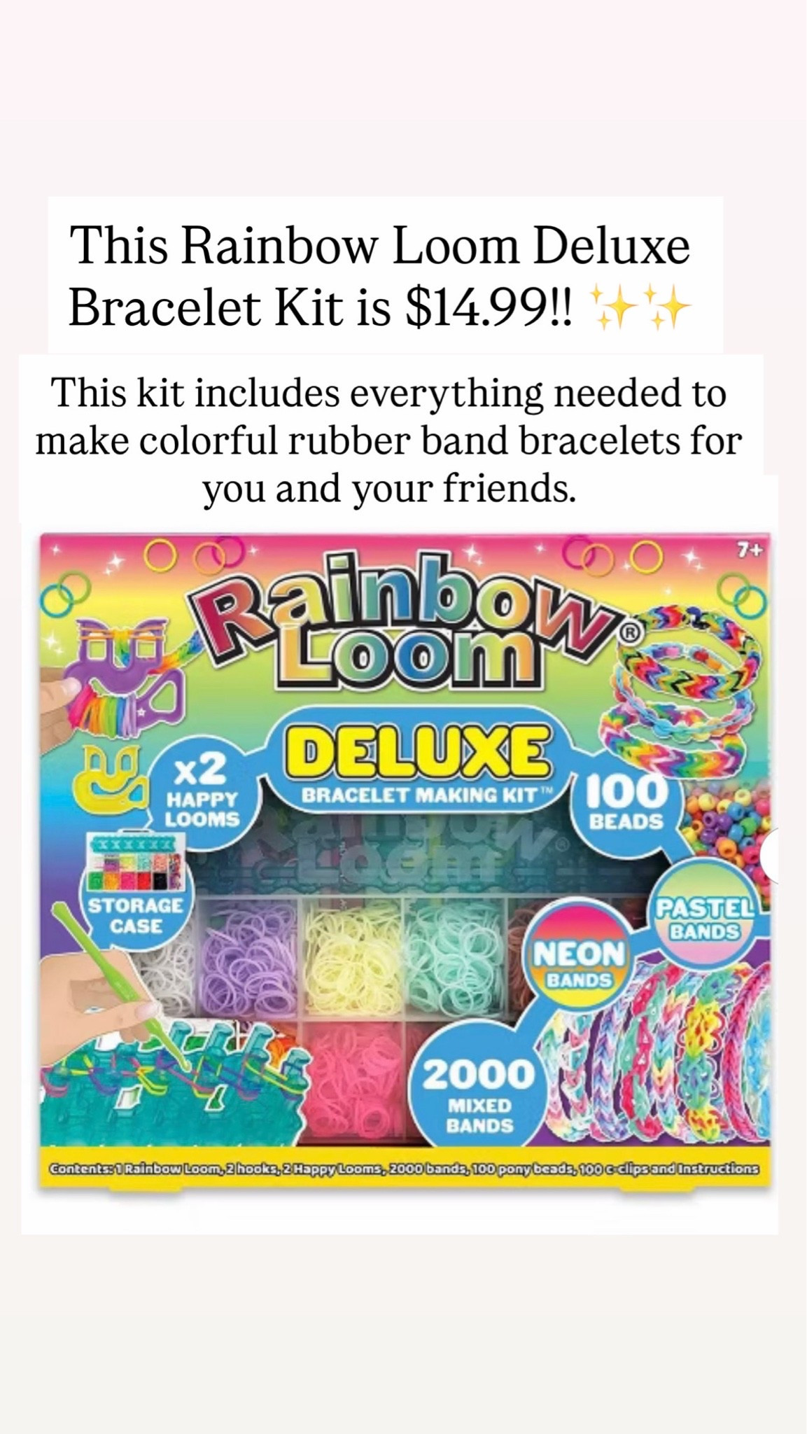 Such a fun summer activity for kids. This rainbow bloom is so great and it’s only $14.99.

#LTKKids