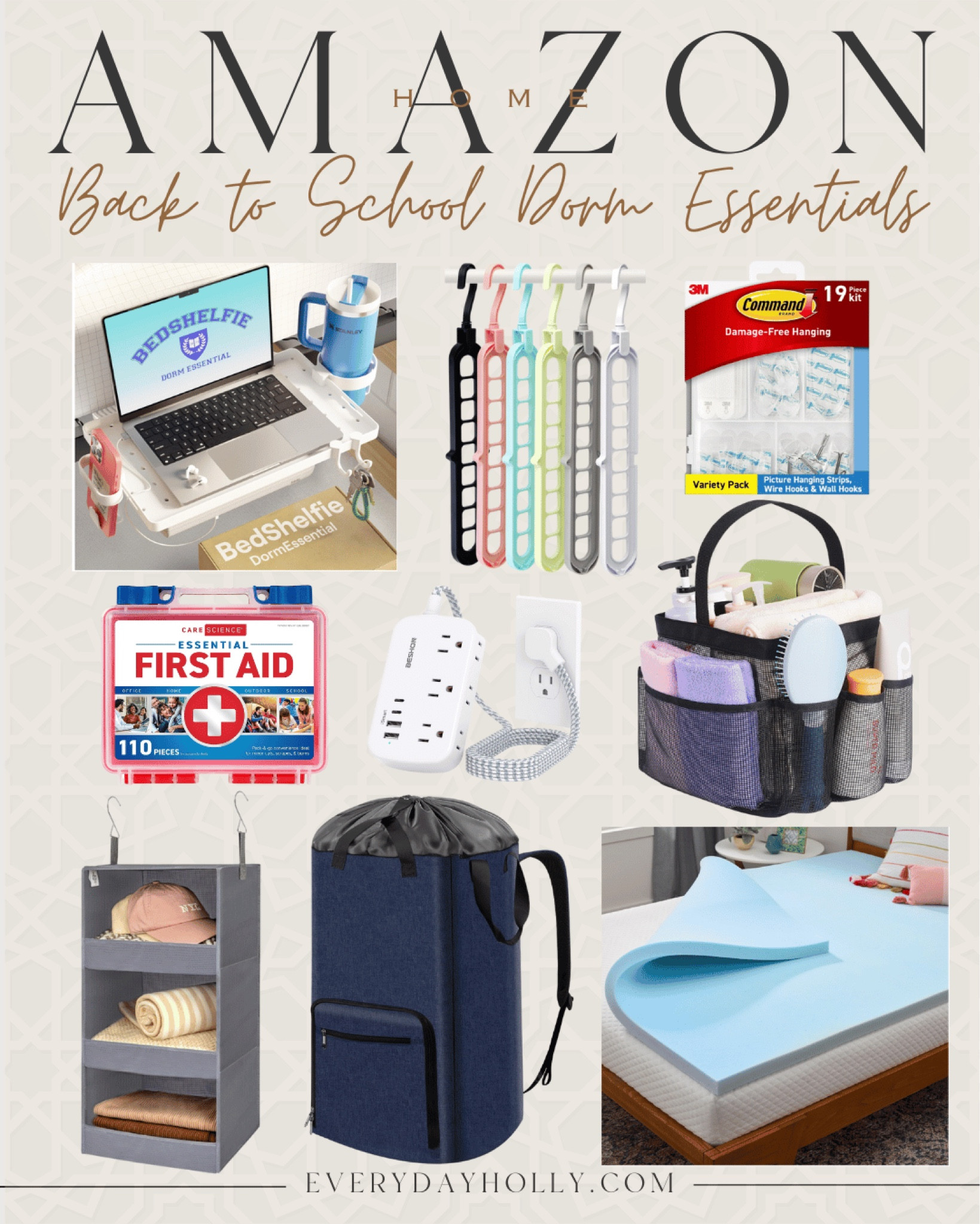 Back to School Dorm Essentials

back to school  school year  freshman year  college dorm  dorm room  closet organization  storage solution  laundry bag  bedding  mattress pad  EverydayHolly

#LTKSeasonal #LTKhome #LTKfindsunder100