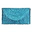 Freie Liebe Women's Straw Clutch Purse Summer Beach Bags Envelope Wallet Woven Handbags | Amazon (US)