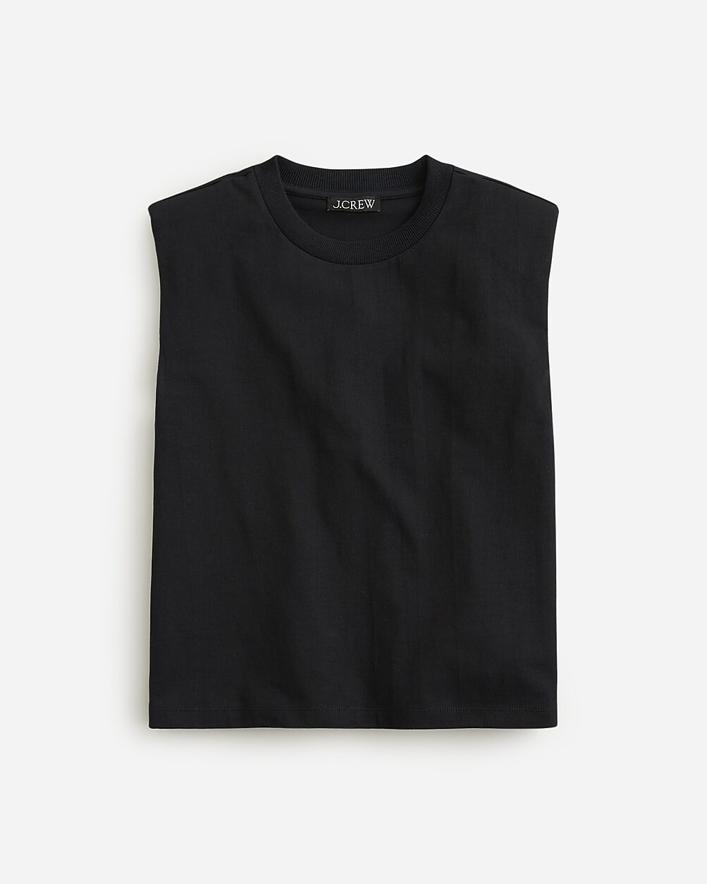 Structured muscle T-shirt in mariner cotton | J. Crew US