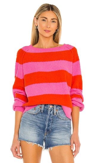 Found My Friend Stripe Pullover in Be Mine Combo | Revolve Clothing (Global)