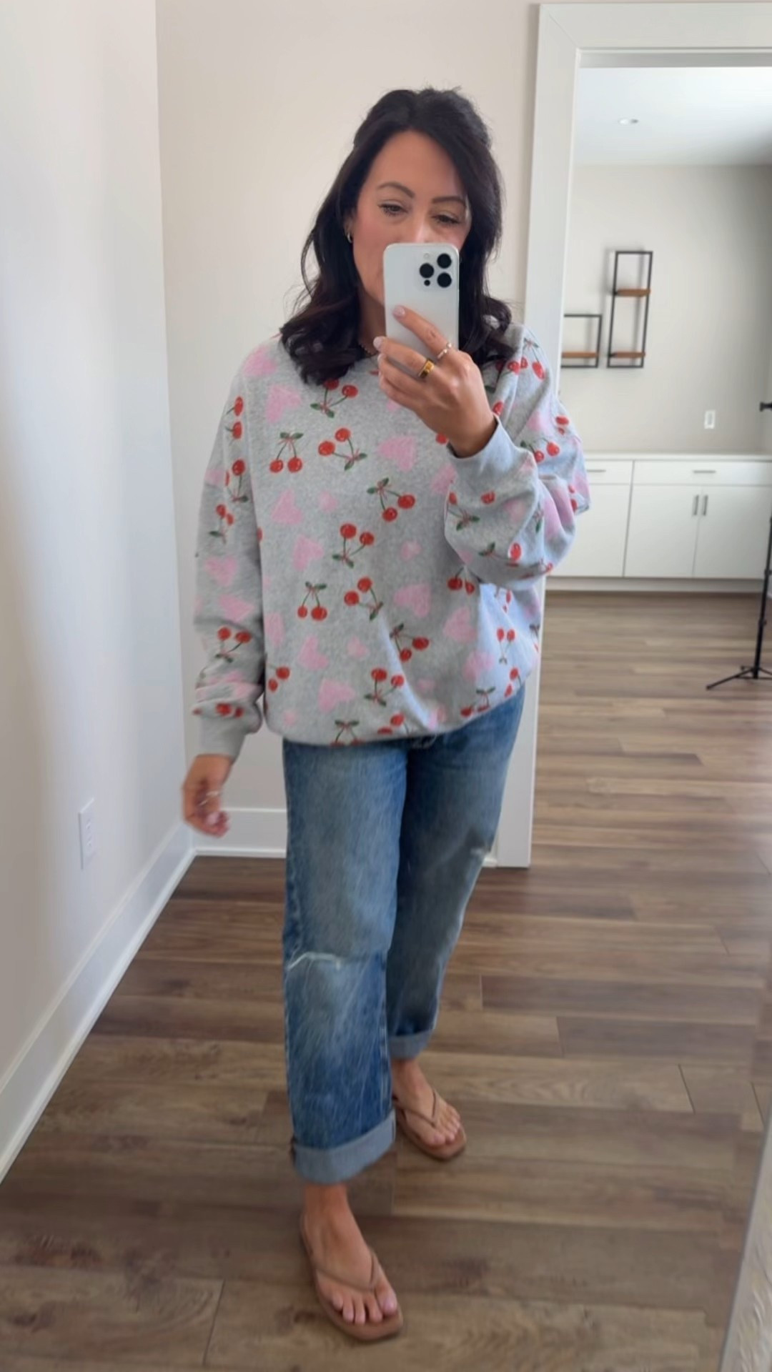 TARGET 🎯 TUESDAY 
 • XL  sweatshirt for an oversized fit 
• size 6 denim 


#LTKSeasonal #LTKOver40 #LTKgrwm