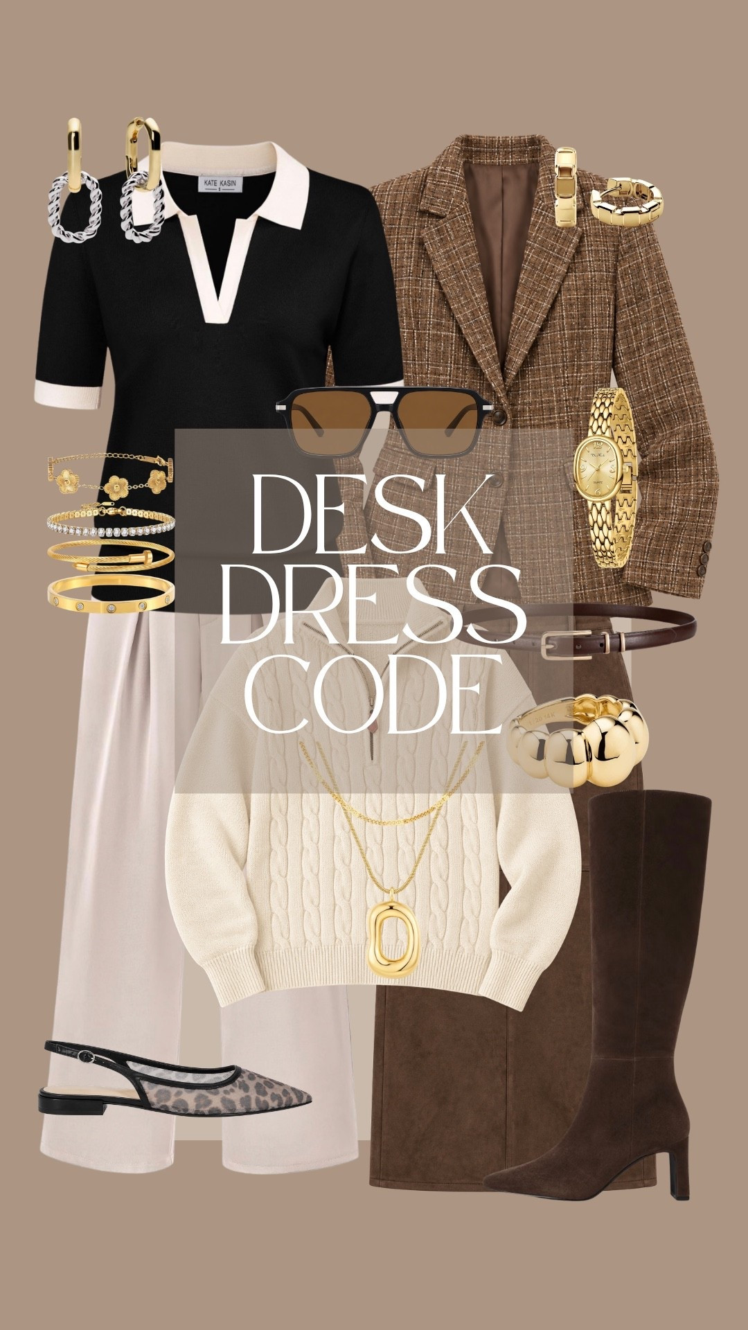 Desk dress code finds to bring style to work!

#LTKgrwm #LTKootd #LTKdayinmylife