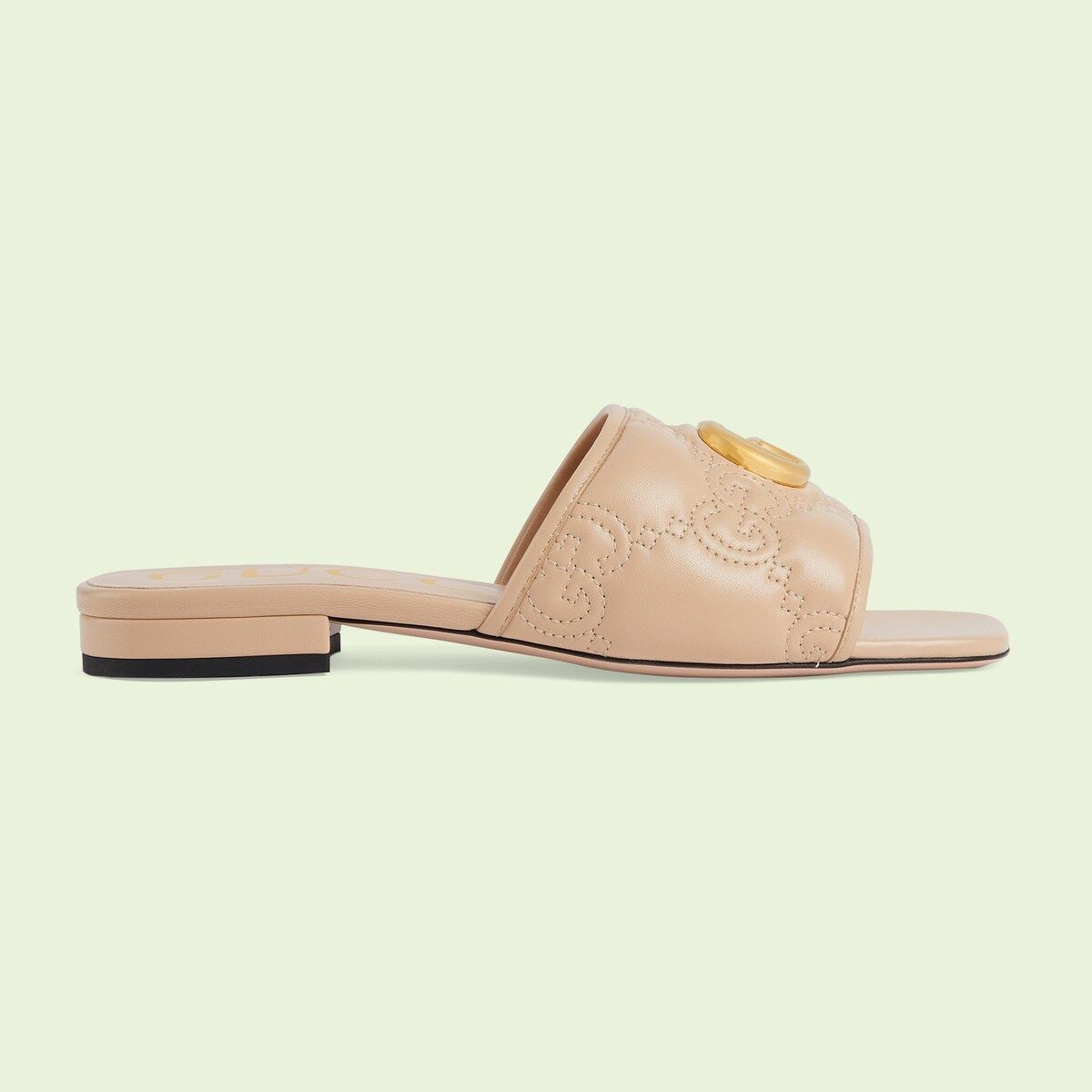 Gucci Women's GG matelassé slide sandal | Gucci (US)