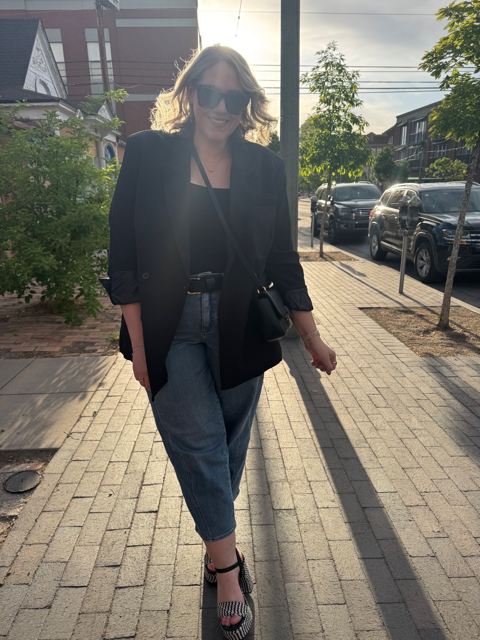 Date night outfit to see Nikki Glaser 😎

Blazer is on sale! Runs oversized 

10% off Universal Standard (these jeans are so good!) with code INFS-lindsay10OFF

#LTKOver40 #LTKMidsize #LTKFindsUnder50