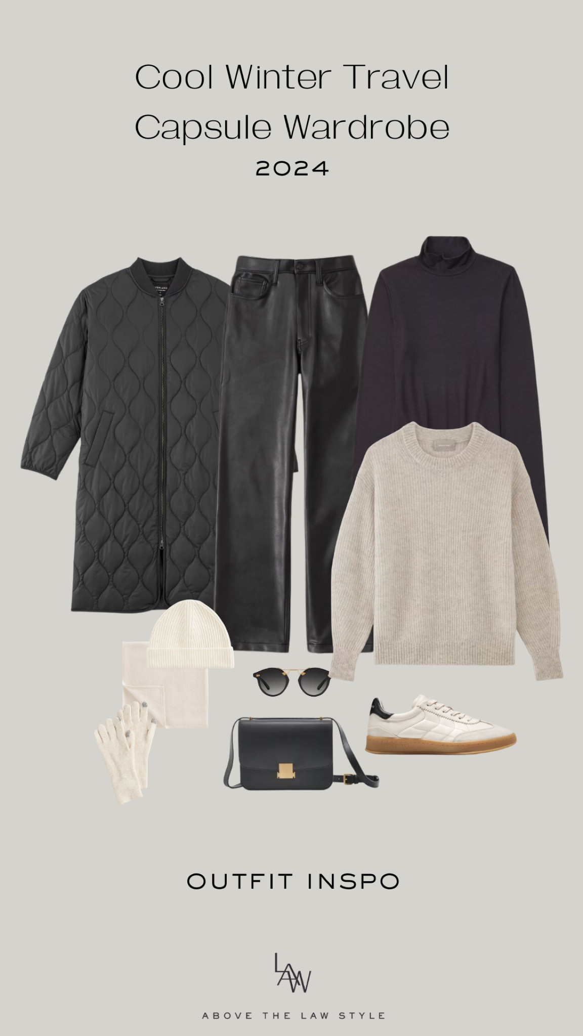 Winter Travel Capsule Outfit Idea

#LTKfindsunder100 #LTKstyletip #LTKfindsunder50