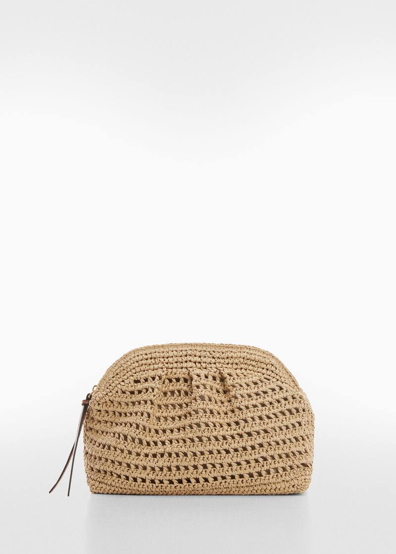 Natural fibre handbag -  Women | Mango United Kingdom | MANGO (UK)