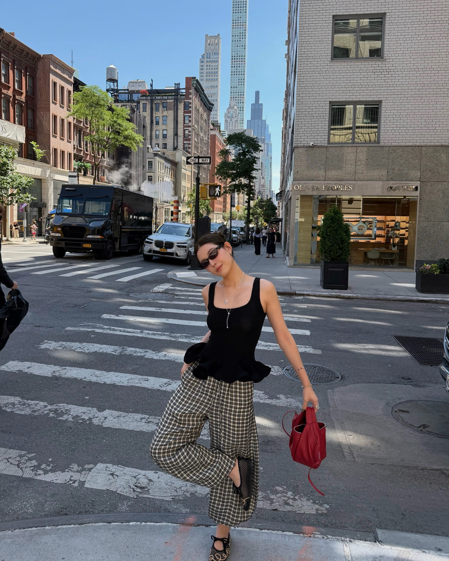 City strolls in my favorite pieces 🖤

#LTKootd #LTKPetite #LTKSaleAlert