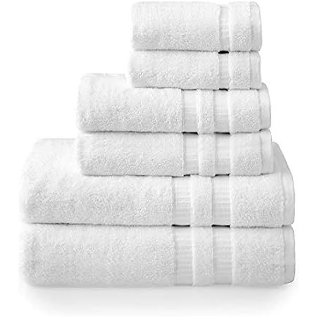 Charisma Hygro Cotton Towels Bundle | Includes: 2 Luxury Bath Sheet Towels, 2 Hand Towels & 2 Washcl | Amazon (US)