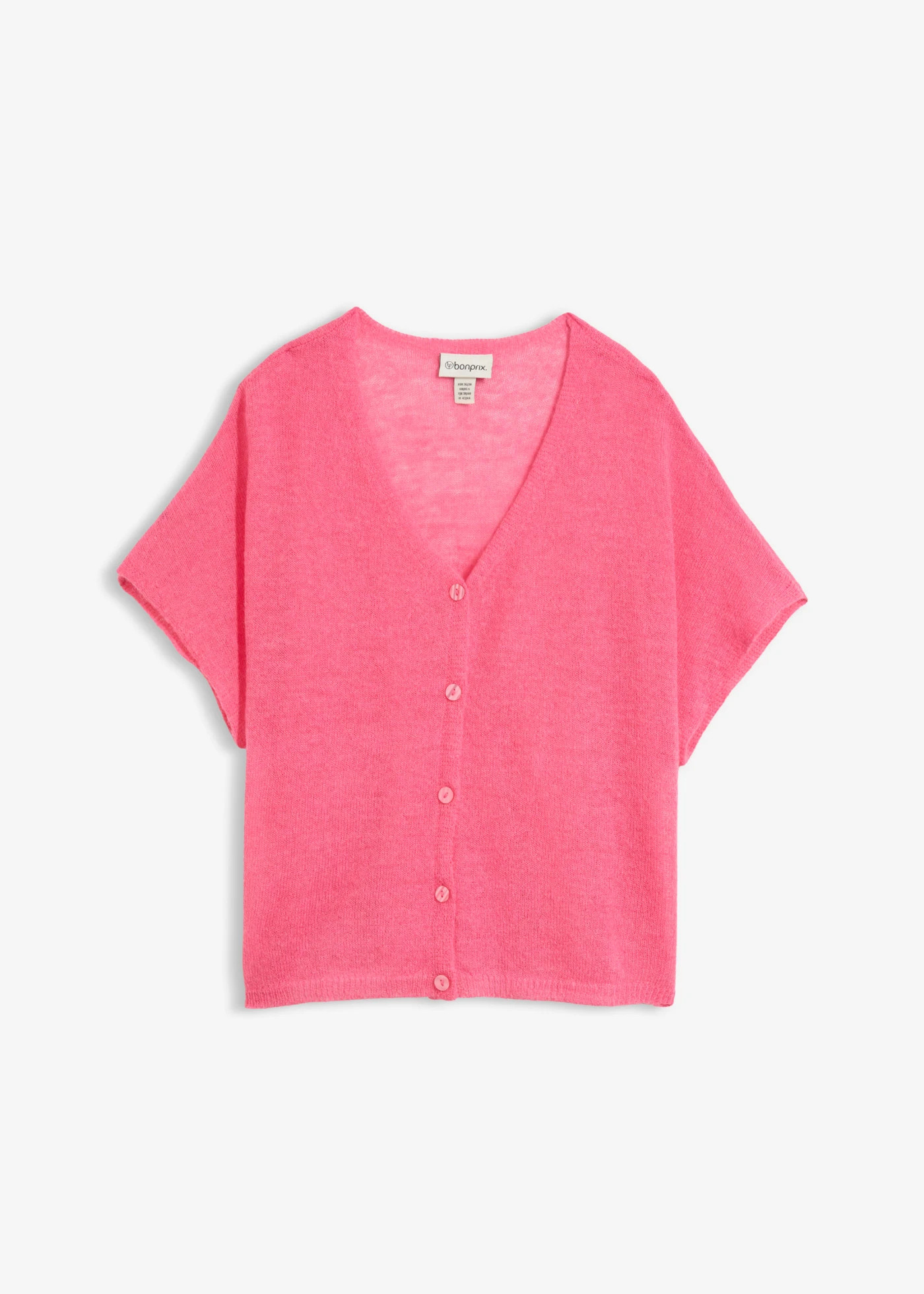 Oversized cardigan van fijn breiwerk pink | Bonprix NL (Influencer)