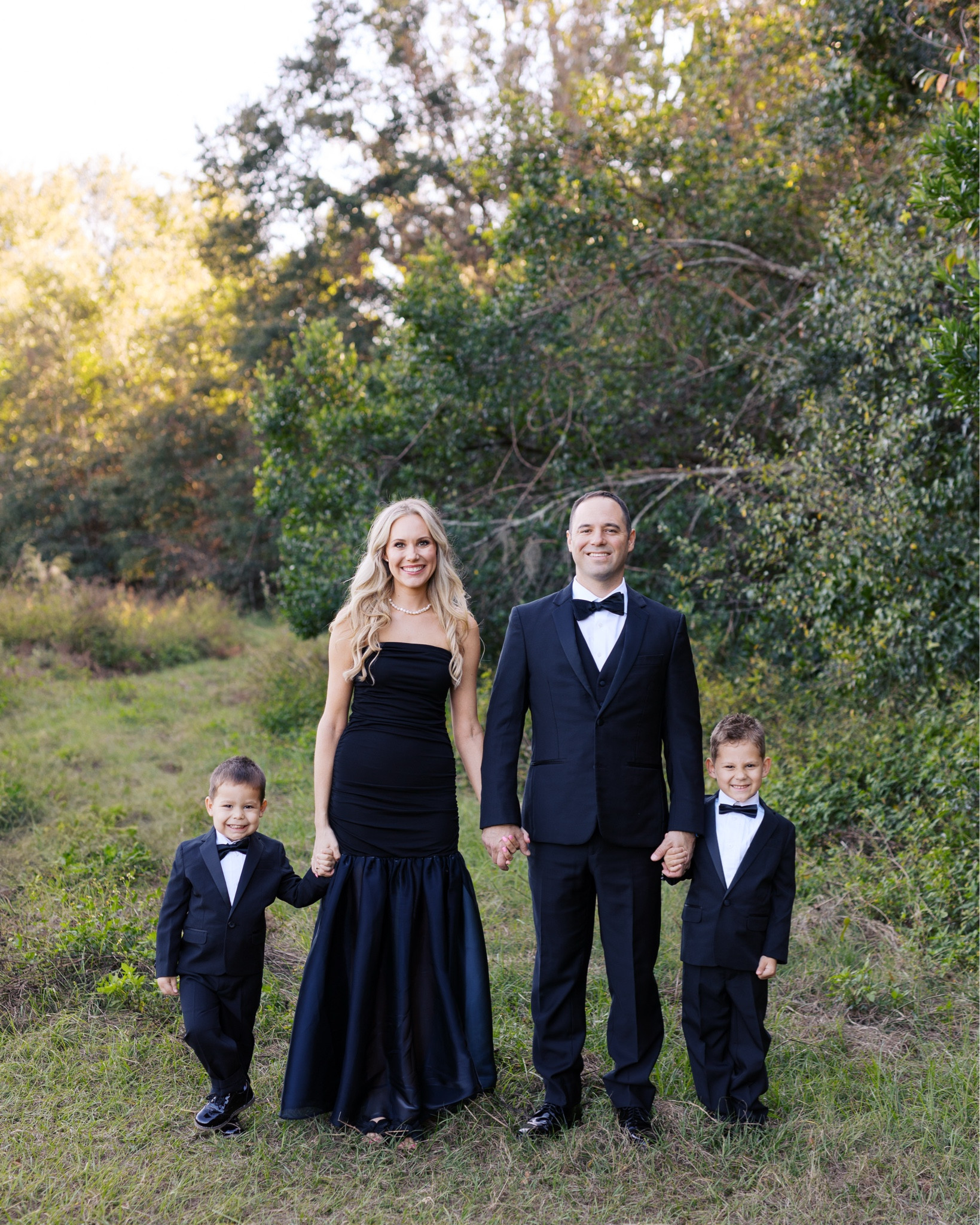 Sharing last year’s family Christmas photos — our most formal outfits yet and some of my favorite pictures. If you’re planning Christmas outfits, holiday outfits, or putting together family photo outfits, these classic black-and-tux looks photograph beautifully. Everything is from Bloomingdale’s and linked along with trending Christmas, Christmas gifts, and holiday outfit ideas from LTK. 

#LTKHoliday #LTKKids #LTKMens