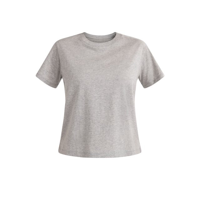 Free Assembly Women's Cotton Cropped Boxy Tee with Short Sleeves, Sizes XS-XXL | Walmart (US)