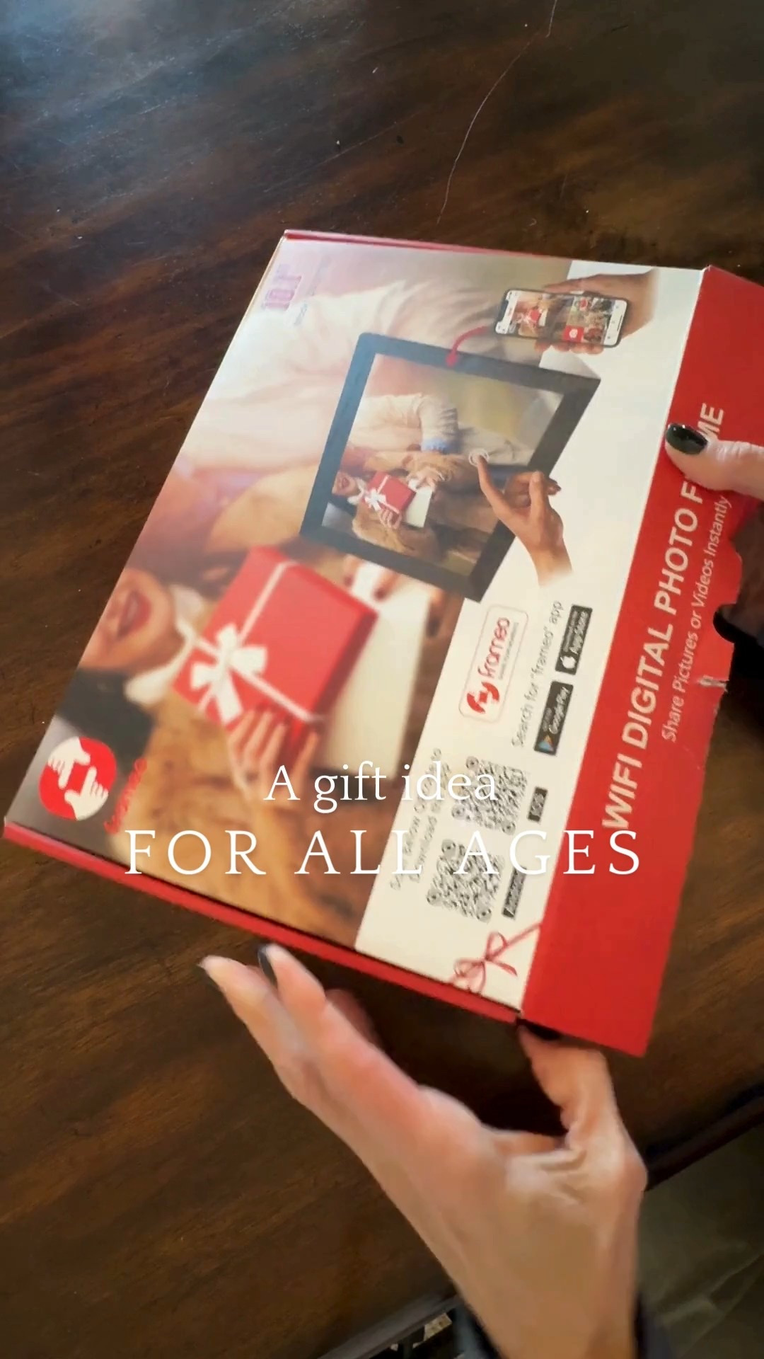 Now they can watch pics of themselves without asking for your phone. This digital frame is a great gift idea for all ages. 

#LTKGiftGuide