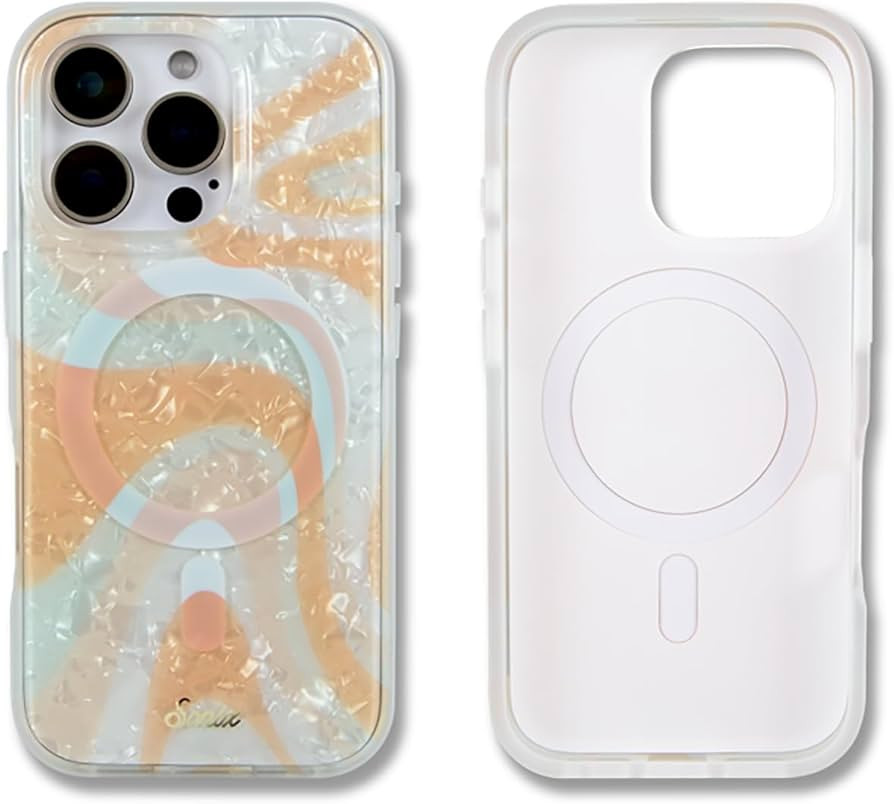 Sonix Case for iPhone 16 Pro | Compatible with MagSafe | 10ft Drop Tested | Peach Fuzz Tort | Amazon (US)