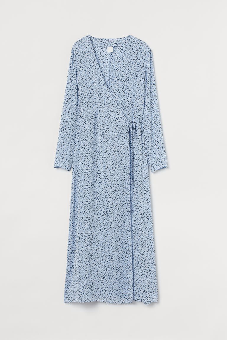 Calf-length wrap dress | H&M (UK, MY, IN, SG, PH, TW, HK)