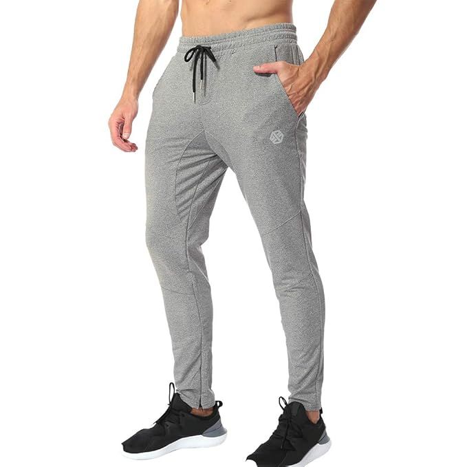 Gerlobal Joggers Slim Fit Pants Casual Athletic Joggers Sports Running Drawstring Sweatpants Gym ... | Amazon (US)