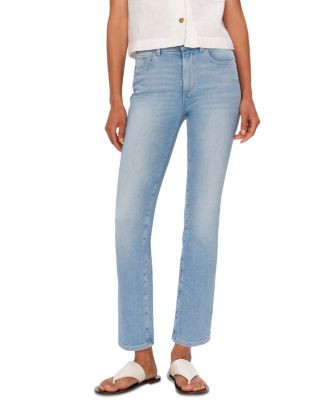 Mara High Rise Ankle Straight Jeans in Atlantic | Bloomingdale's (US)