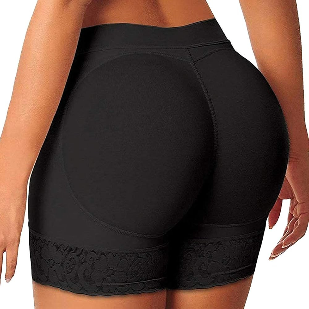 Butt Lifter Panties Padded Underwear for Women Hip Enhancer Pads Shorts | Amazon (US)