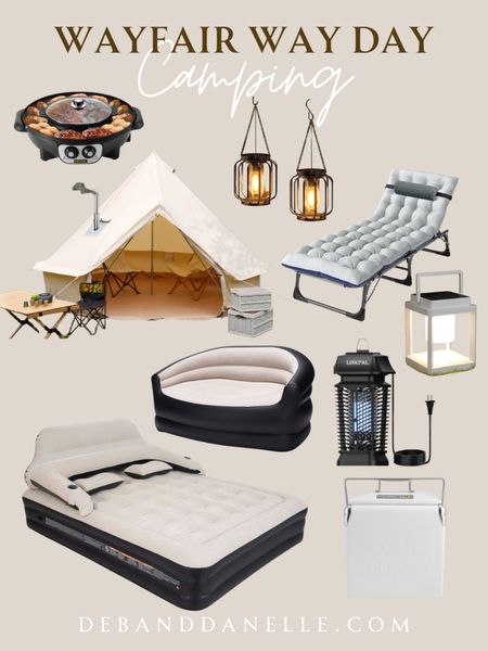 If we are going to camp, we are going to be comfortable, relaxed, and at home in nature! These camping items from Wayfair are all part of the Way Day sale event! #LTKxWayDay

#LTKsalealert #LTKhome #LTKSeasonal