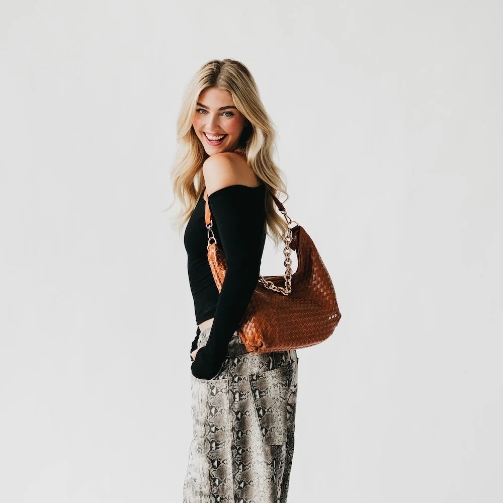 Sienna Slouchy Woven Shoulder Bag - NEW COLORS! | Pretty Simple