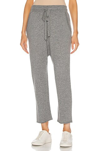 NILI LOTAN Luna Cashmere Sweatpant in Gray | FWRD 