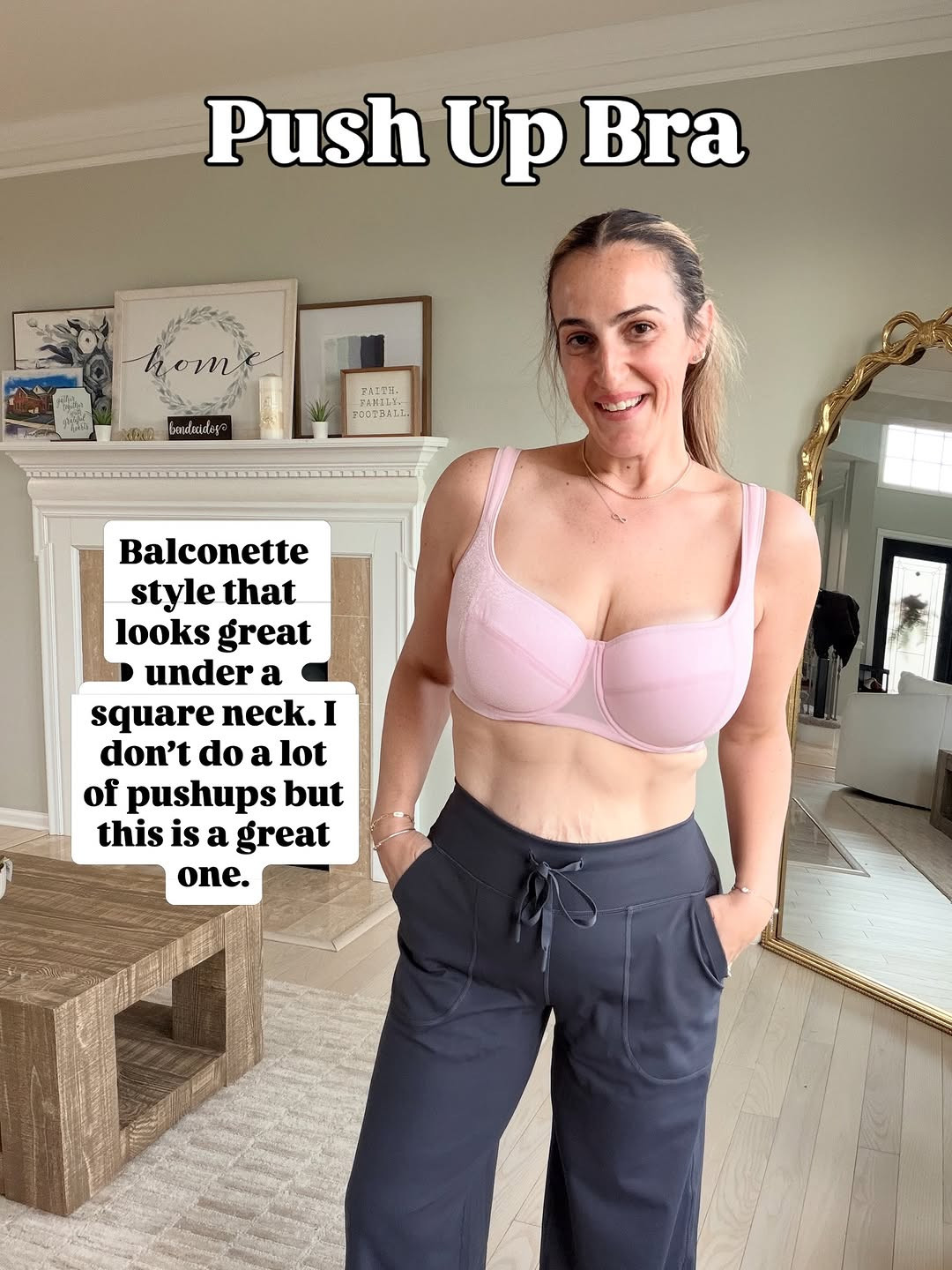 If there’s only 1 thing you ever get from me, I hope it’s a bra that fits! Trust me it changes your life.

Do not listen to the over under method for sizing. Use the website abrathatfits.org to get your size. Then shop.

Don’t go to VS, don’t go to Soma. Go to a specialty bra shop if you want to be measured in person.

Bras should: be secure and comfortable. The band should sit level and be parallel to the floor. The gore should lay flat to your chest. Your tissue should be fully enclosed and have no gaps or overspill. The underwire should not dig or poke.

Hope this helps!

#milennialmom #mombody #musthaves #bestbras #brasthatfit #comfybra 

 #LTKmomlife #LTKOver40 #LTKMidsize