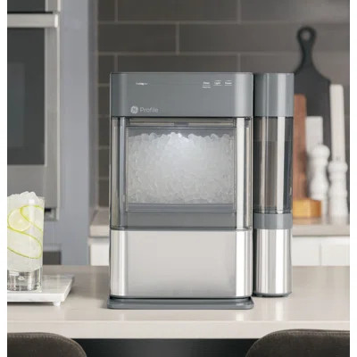 Opal 2.0 Nugget 24 lb. Daily Production Free Standing Ice Maker GE Profile™ Finish: Stainless Steel | Wayfair North America