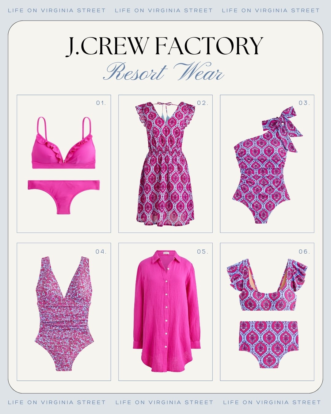 JCrew factory resortwear 🙌🏻🙌🏻



#LTKTravel #LTKSeasonal #LTKootd