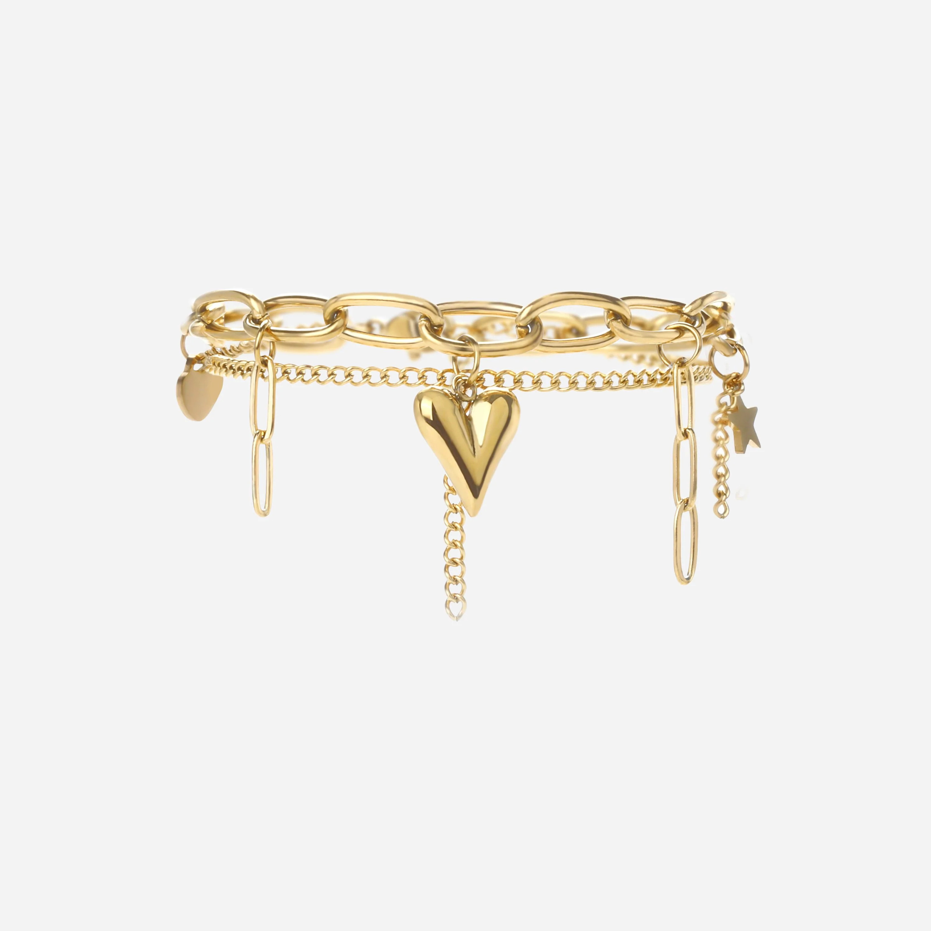 Layered Charm Bracelet | Victoria Emerson