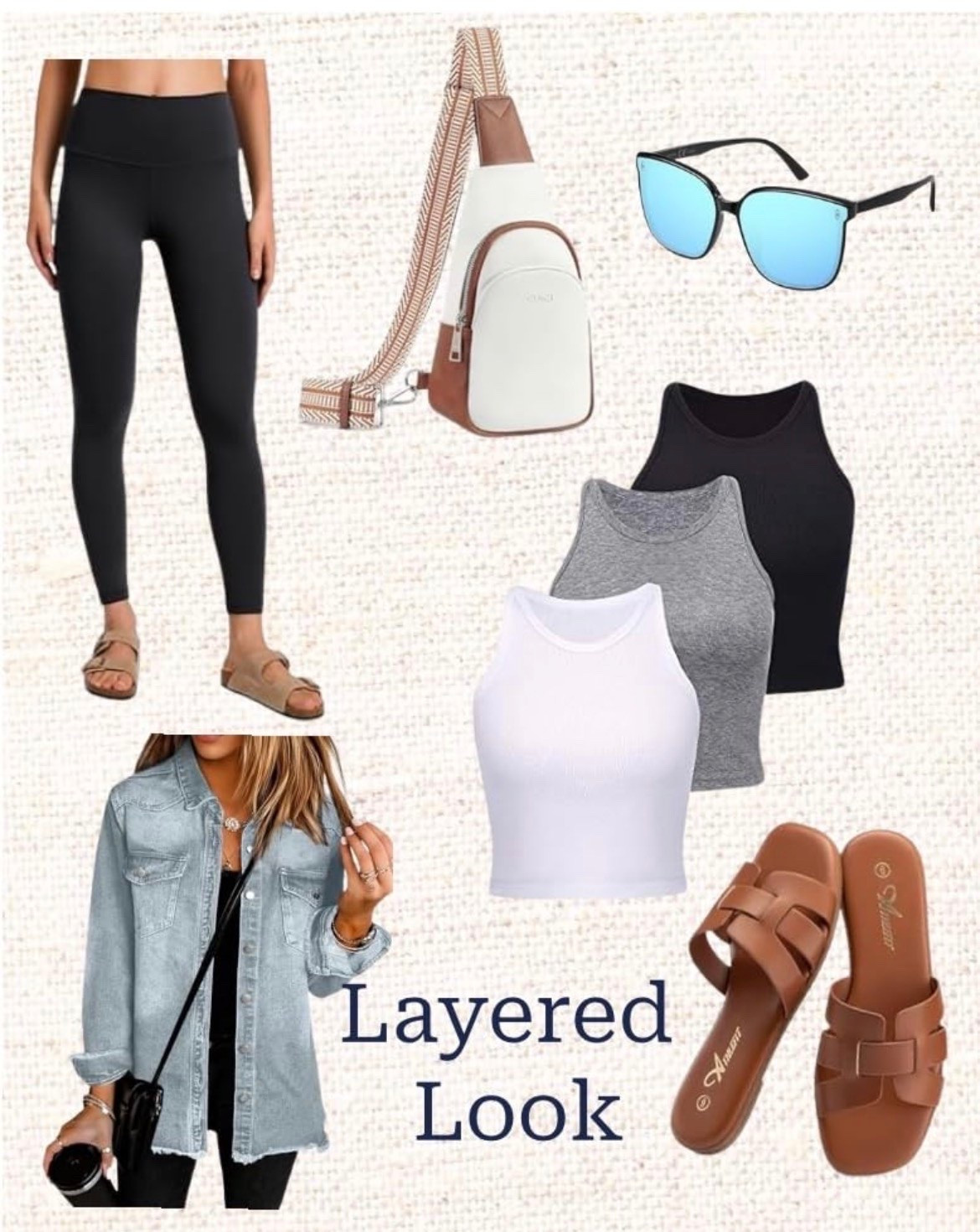 Layered look for any season.

#LTKootd #LTKmomlife #LTKgrwm