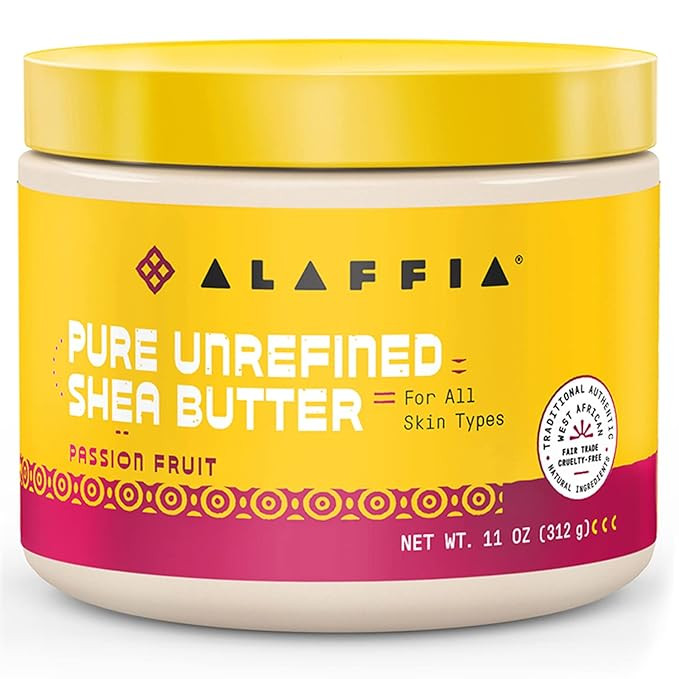 Alaffia Pure Unrefined Shea Butter with Passion Fruit, Pure Shea Butter Lotion, Moisture for Skin... | Amazon (US)