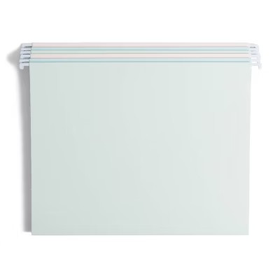 U Brands 6ct Hanging File Folders Pastel | Target