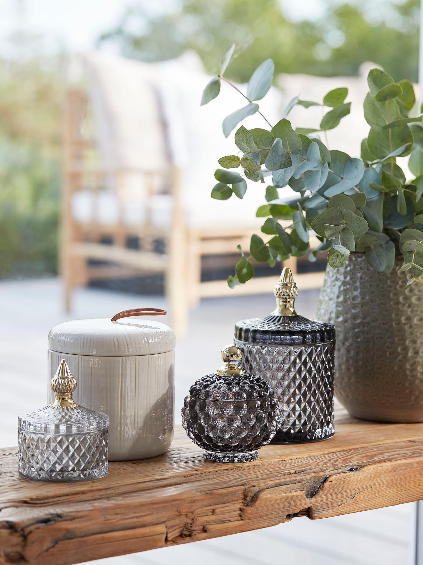 Bote decorativo pequeño Myan | Westwing EU