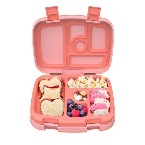 Bentgo Kids Leak-Proof, 5-Compartment Bento-Style Kids Lunch Box - Ideal Portion Sizes for Ages 3... | Walmart (US)