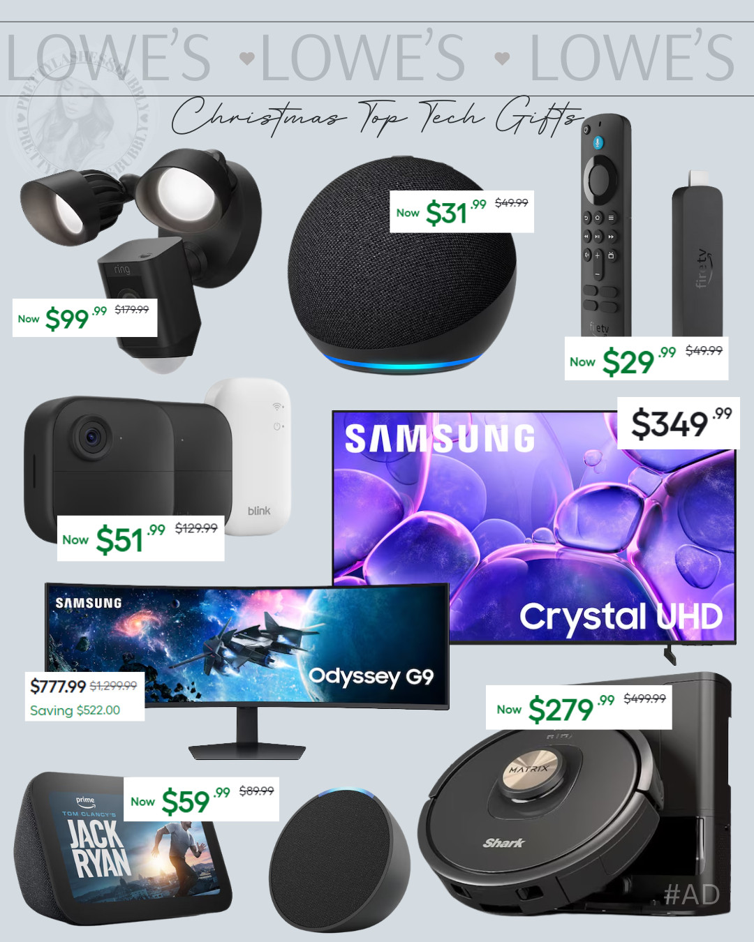 #ad #LowesPartner @loweshomeimprovement
Rounding up my top tech gifts from Lowe’s — perfect for the gadget lovers on your list! 🛠️📱 From smart home must-haves to power tool upgrades and everything in between, these picks are practical and impressive. Shop my favorites below! ⬇️✨
 

 #LTKGiftGuide #LTKHoliday #LTKSaleAlert