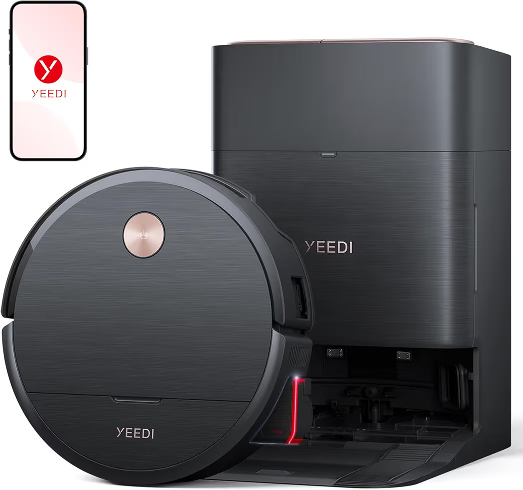 Yeedi S16 Plus Robot Vacuum & Mop with Automatic Omni Station, Blast 16,600Pa Suction, OZMO Rolle... | Amazon (US)