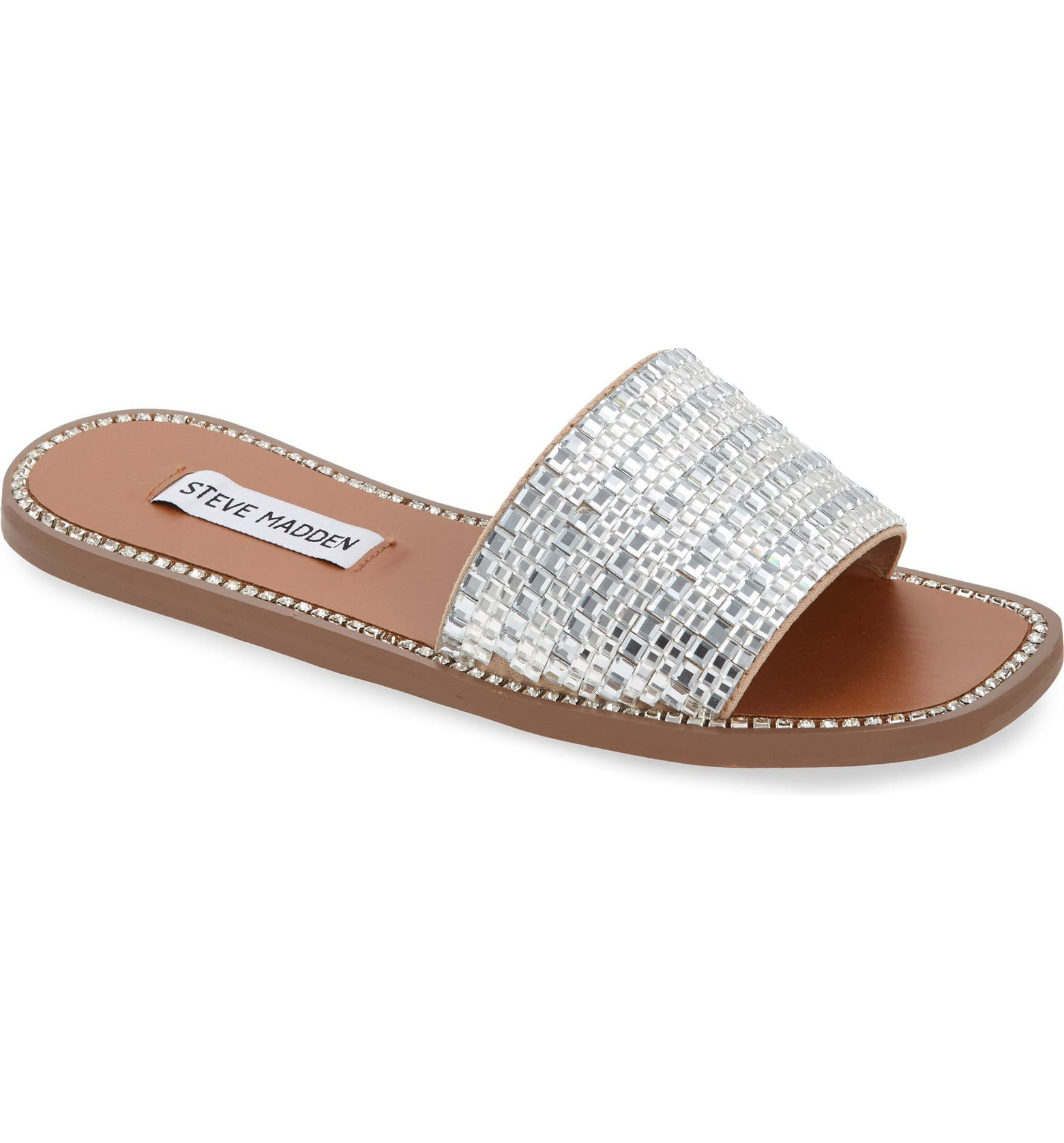 Steve Madden Nira Embellished Slide Sandal (Women) | Nordstrom | Nordstrom