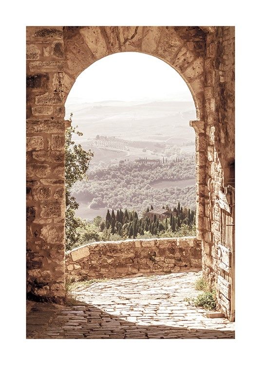 Tuscan Arch Poster | Desenio