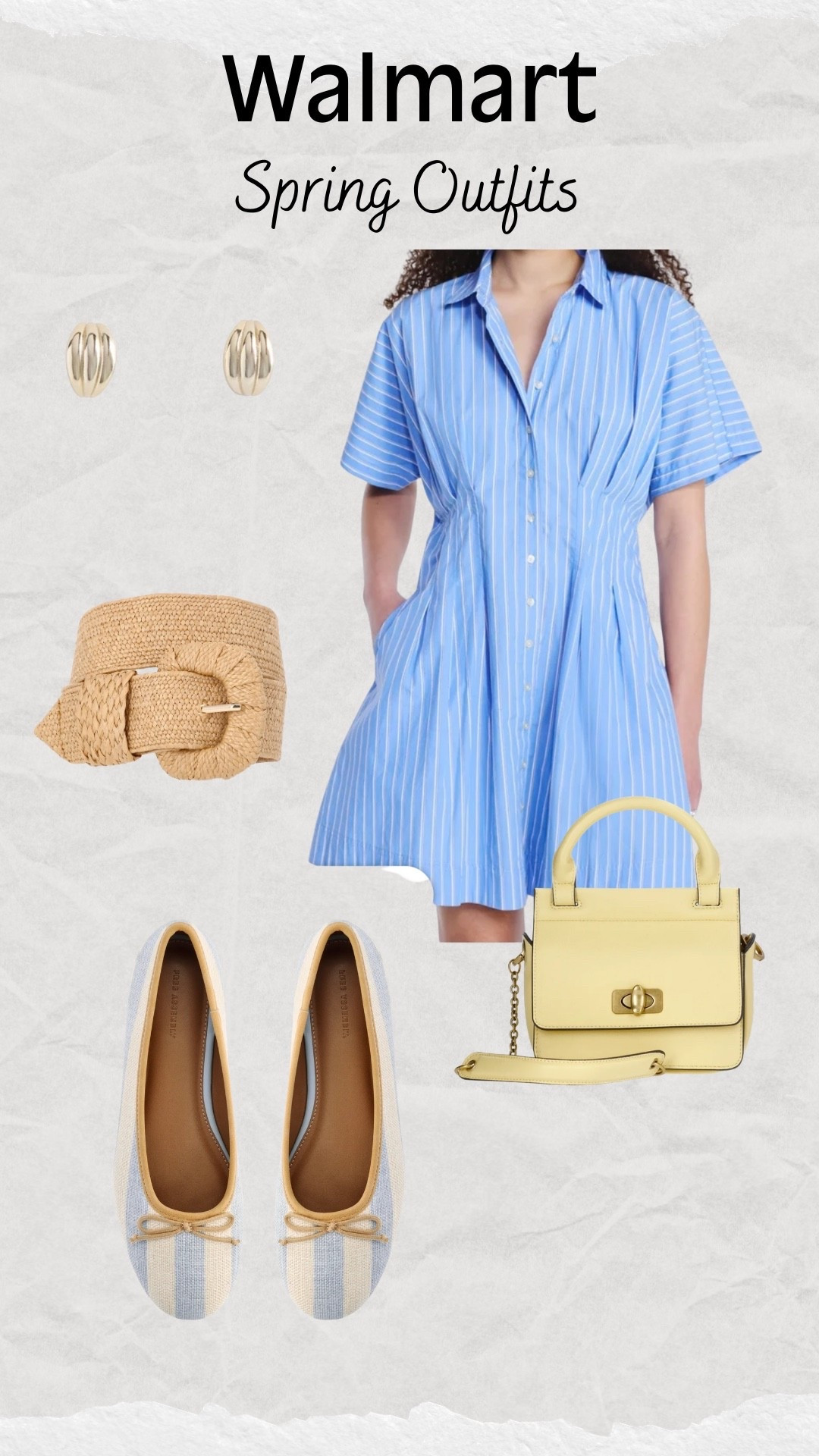 Walmart spring outfit. Affordable fashion, spring dress outfit 

#LTKgrwm #LTKootd #LTKSpringSale