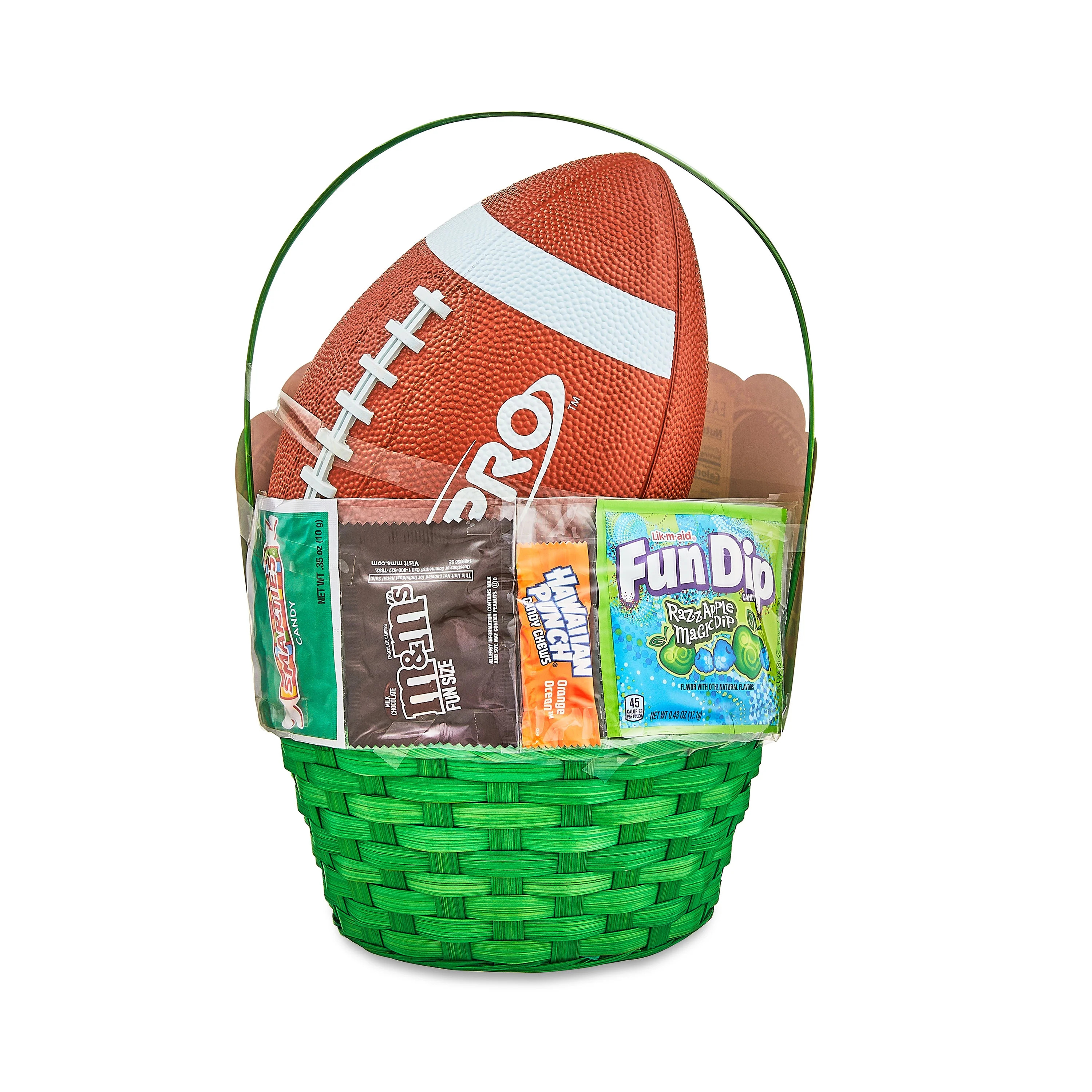 Rubber Football Easter Basket with Candies, Wondertreats | Walmart (US)