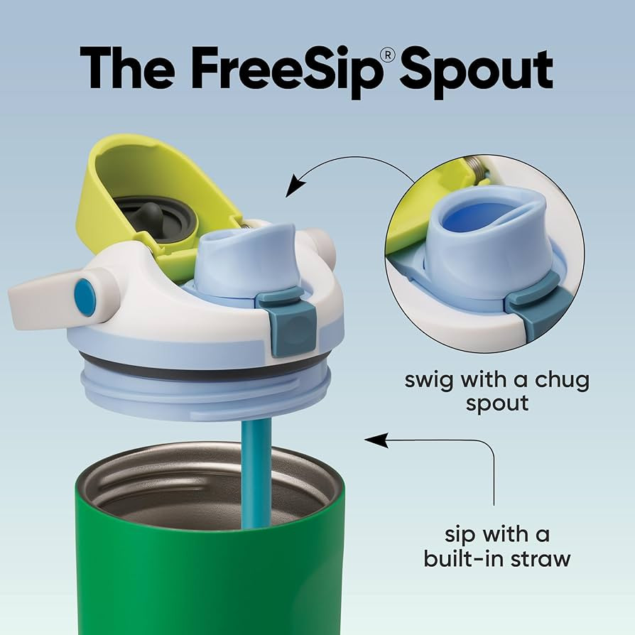 Owala FreeSip Sway Insulated Stainless Steel Water Bottle with Two-Way Spout, Built-In Straw and ... | Amazon (US)